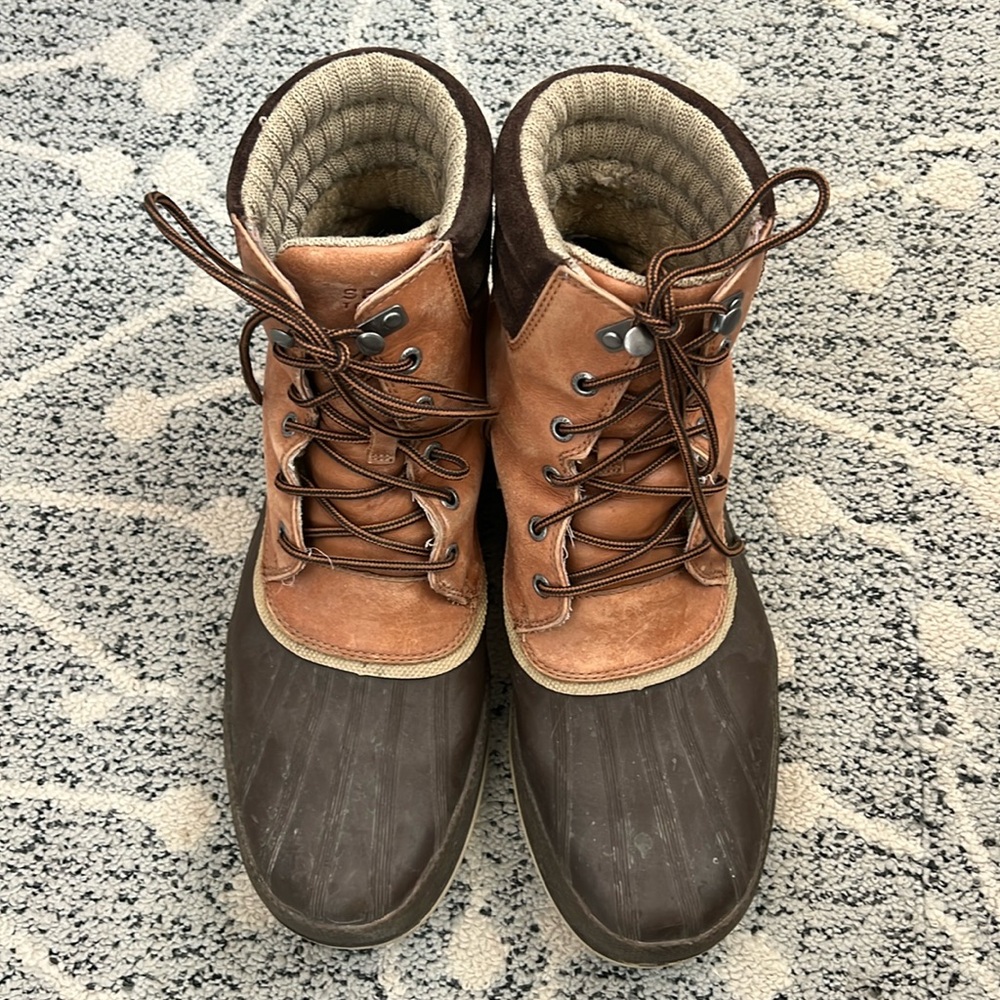 Sperry mens waterproof top sider 11.5